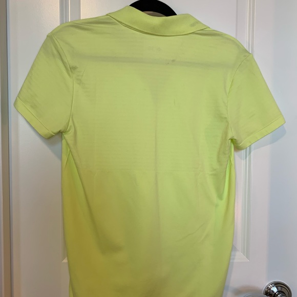 adidas Seamless Women’s Golf Polo SS Neon Green M - Picture 8 of 8